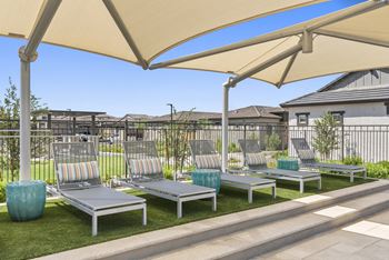 Outdoor lounge seating